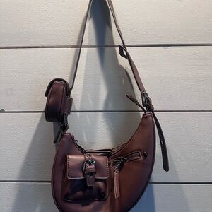 Steve Madden Dark Brown Shoulder Bag